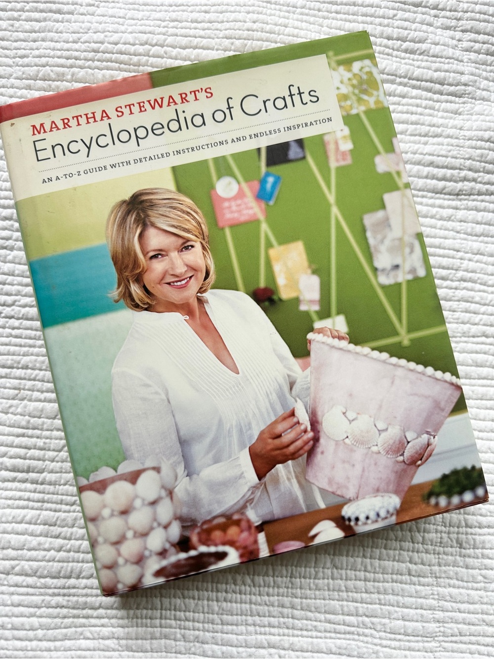 Martha Stewart's Encyclopedia of Crafts: An A-to-Z Guide Hardcover Book DIY Art